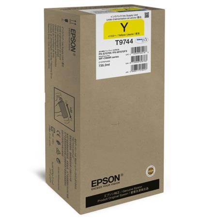 Epson Yellow T9744 (T974400) Original Extra High Capacity Ink Cartridge