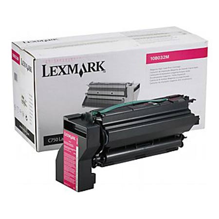 Lexmark Magenta 10B032m Original High Capacity Toner Cartridge