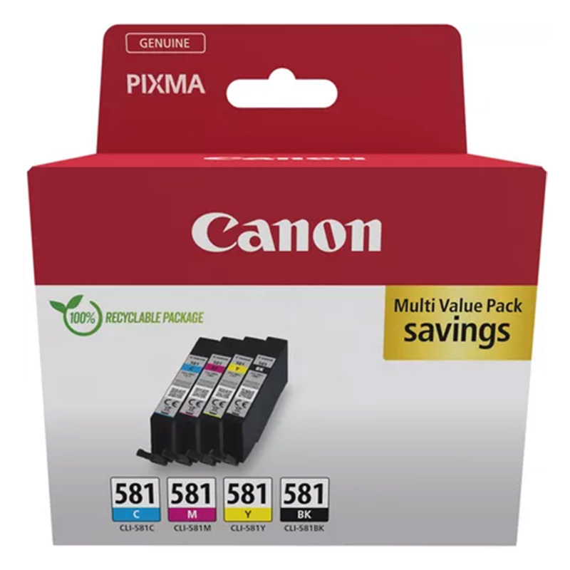 Canon Cli-581 C/M/Y/Bk Multi - Image 13