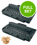 Printerinks Multicolor Compatible Ricoh 412660 Black Toner Cartridges (2 Pack) Twin Pack