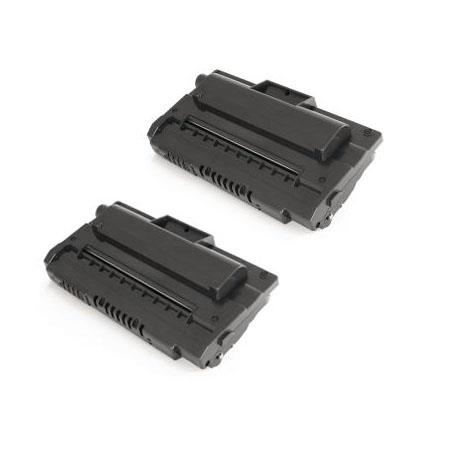 Printerinks Multicolor Compatible Xerox 109R00747 Black Toner Cartridges (2 Pack) Twin Pack
