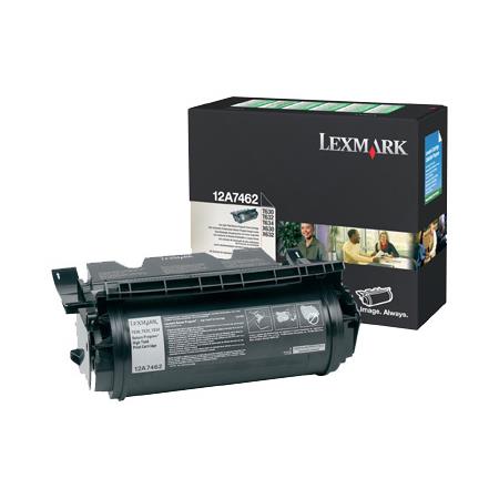 Lexmark T634dn Printer Toner Cartridges (2 Pack) -12A7462 Multipack Original