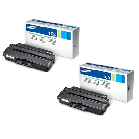 original multipack samsung scx-4728fd printer toner cartridges 2 pack -mlt-d103s