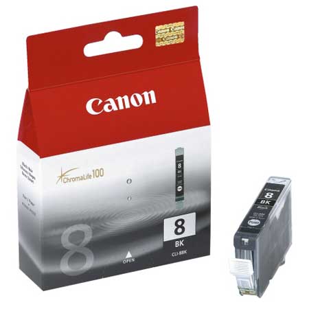 Canon Black Cli-8Bk Original Cartridge
