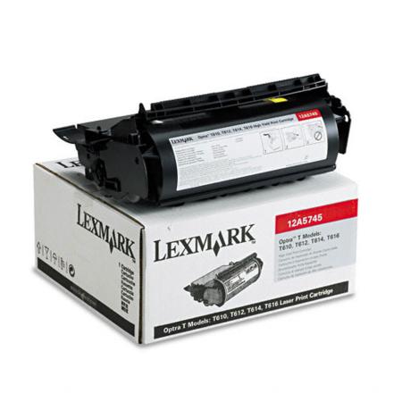 Lexmark Optra T616 Printer Toner Cartridges (2 Pack) -12A5745 Multipack Original