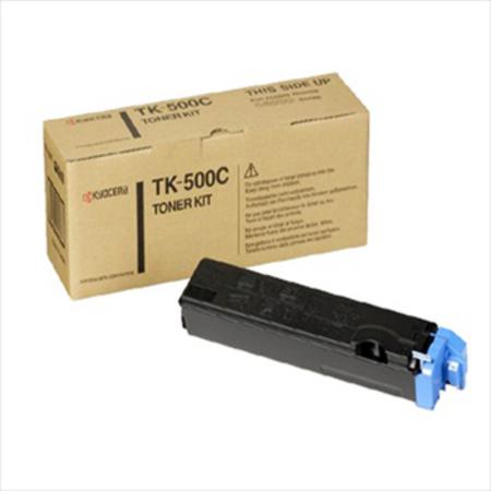 Kyocera Cyan Tk-500C Original Toner Cartridge