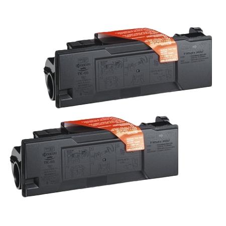 Printerinks Multicolor Compatible Kyocera Fs-3800 Printer Toner Cartridges (2 Pack) -Tk60 Multipack