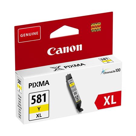 Image of Canon CLI-581Y XL - XL size - yellow - original - ink tank
