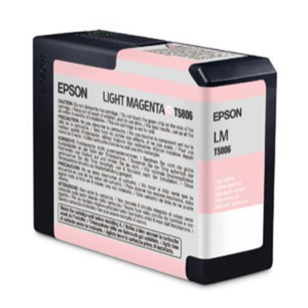 Original Epson T580B Vivid Light Magenta Ink Cartridge (C13T580B00) - Image 9