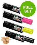 Printerinks Multicolor Compatible Xerox C525 Printer Toner Cartridges (4 Pack) -Ct200649 Multipack