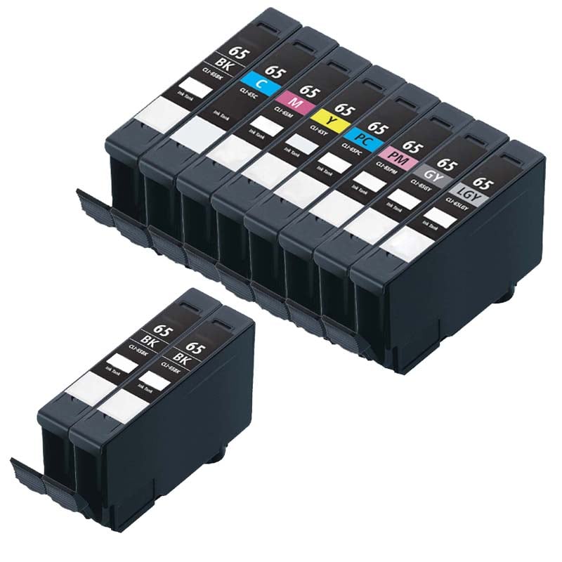 Printerinks Multipack Compatible Canon Pixma Pro-200 Printer Ink Cartridges (10 Pack) -4215C001