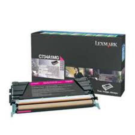 Lexmark Magenta C734a1mg Original Return Program Toner Cartridge