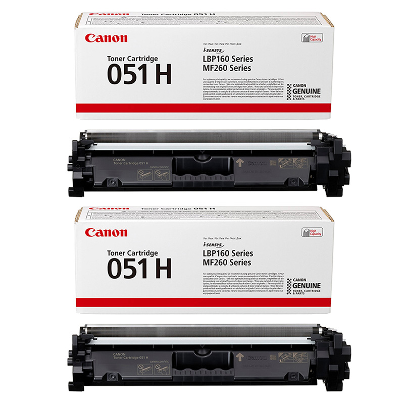 Canon Multicolor I-Sensys Mf267dw Printer Toner Cartridges (2 Pack) -2169C002 Multipack Original