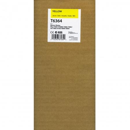 epson t6364 t636400 yellow original high capacity ink cartridge