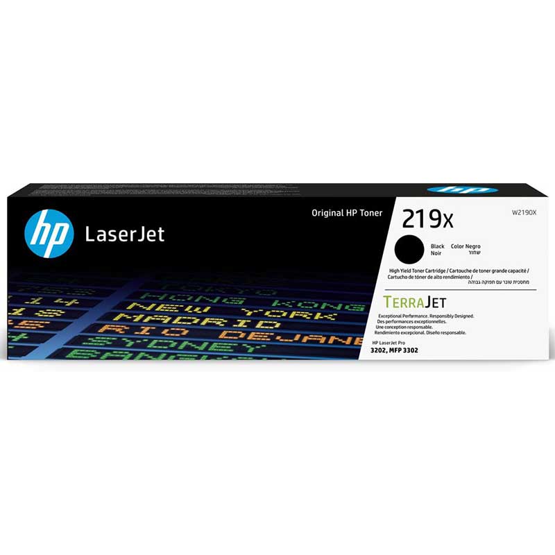 Hp Black 219X (W2190x) Toner Cartridge Original
