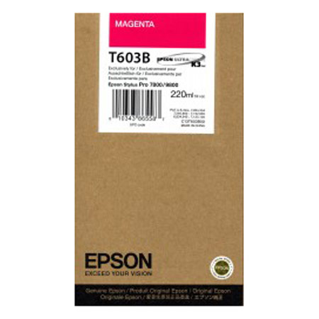 Epson Magenta T603b Original High Capacity 220Ml Ink Cartridge - Image 8