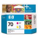 Hp Colour 70 Magenta And Yellow Original Printhead