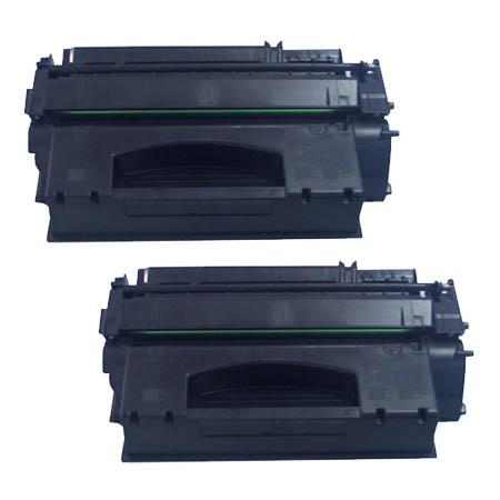 Printerinks Multicolor Compatible Hp Laserjet 3390 Mfp Printer Toner Cartridges (2 Pack) -Q5949x Multipack