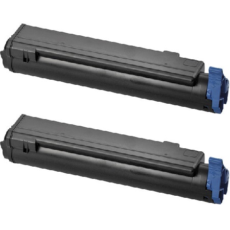 Printerinks Multicolor Compatible Oki B440dn Printer Toner Cartridges (2 Pack) -43979102 Multipack