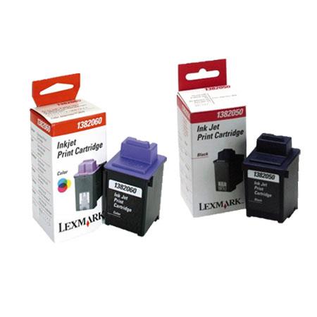Lexmark Multicolor 1382050/60 Full Set Original Inks (2 Pack)