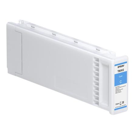 Epson Cyan T8002 (C13t800200) Original Ultrachrome Ink Cartridge (700Ml)