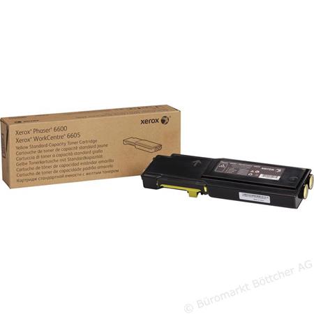 xerox 106r02247 yellow original standard capacity toner cartridge