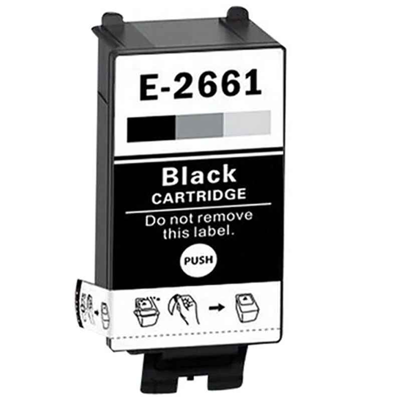 Printerinks Black Compatible Epson 266 Ink Cartridge (Replaces Epson T266140)