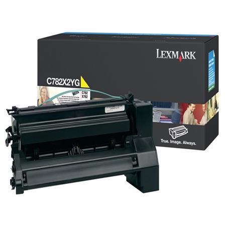 Lexmark Yellow C782x2yg Original Extra High Yield Toner Cartridge