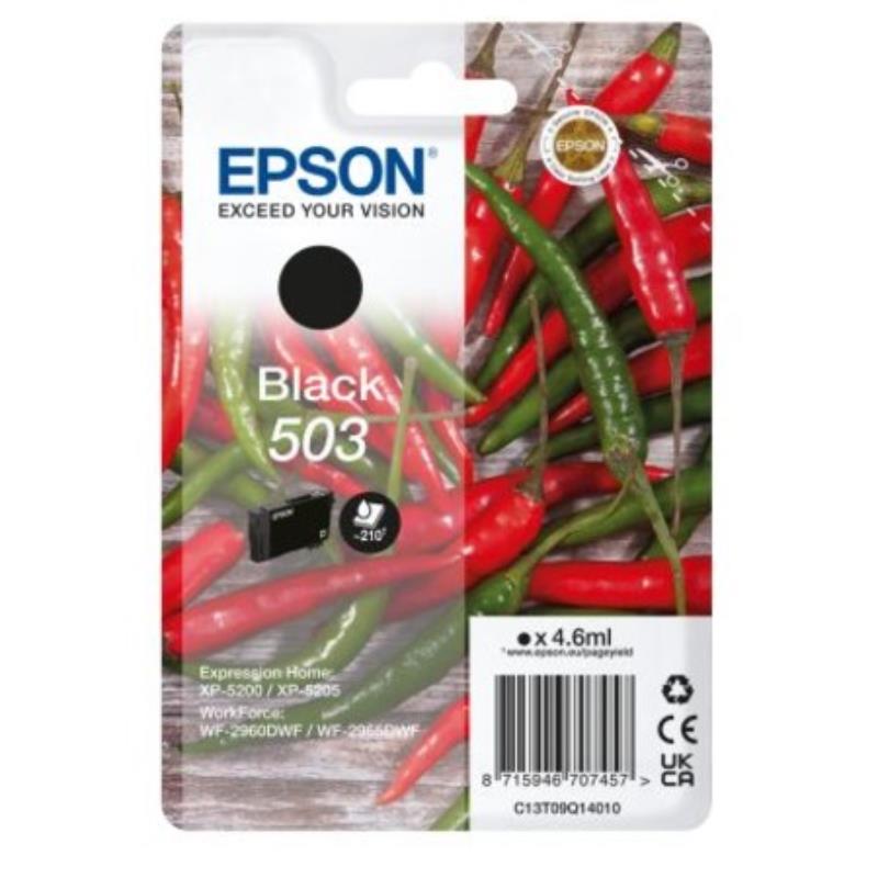 Original Epson 503 Black Ink Cartridge (C13T09Q14010) - Image 13