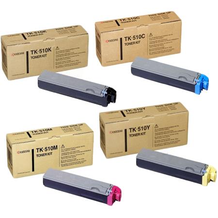Kyocera Multicolor Fs-C5030n Printer Toner Cartridges (4 Pack) -1T02f30eu0 Multipack Original