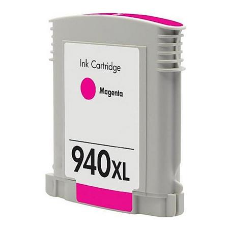 Printerinks Magenta Compatible Hp 940XL High Capacity Ink Cartridge (Replaces Hp C4908ae)
