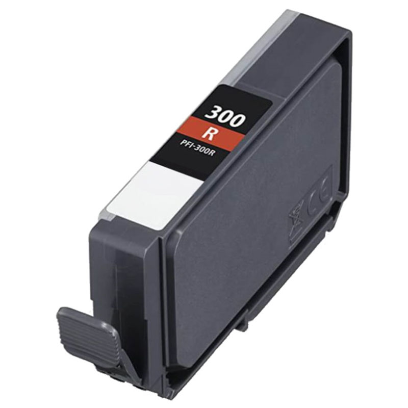 Printerinks Red Canon Pfi-300R Compatiblel Ink Cartridge