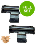 Printerinks Multicolor Compatible Xerox 113R00730 Black Toner Cartridges (2 Pack) Twin Pack