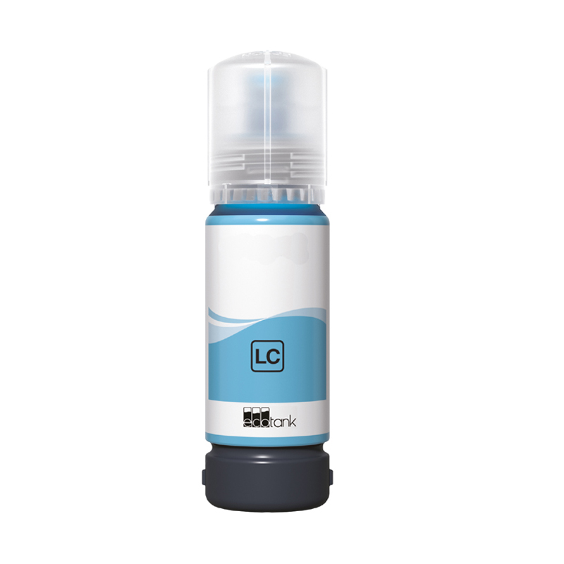 Printerinks Lightcyan Compatible Epson 107 (C13t09b540) Ink Bottle Light Cyan