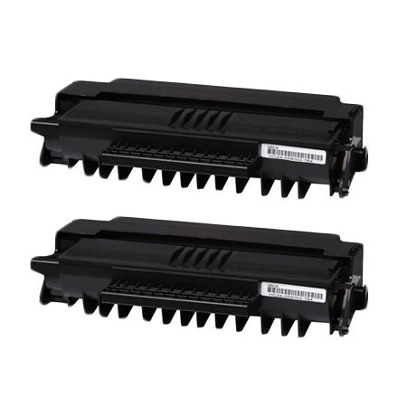 Printerinks Multicolor Compatible Oki 09004391 Black High Capacity Toner Cartridges (2 Pack) Twin Pack