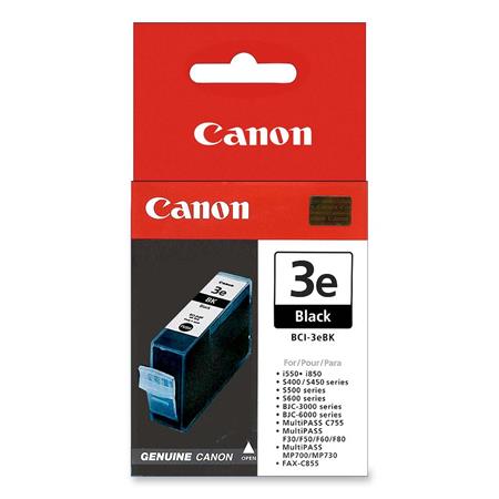 Canon Black Bci-3Ek Original Cartridge
