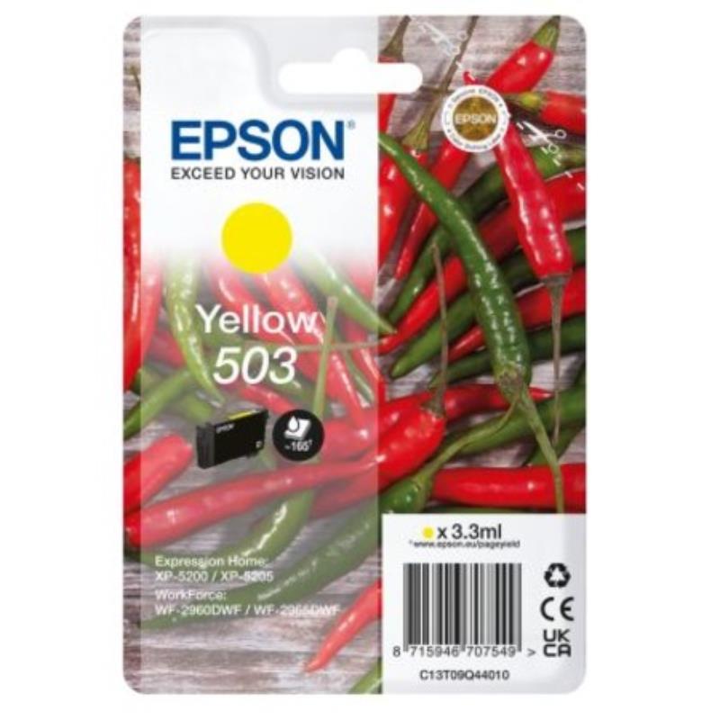 Epson Yellow 503 (T09q44010) Original Standard Capacity Ink Cartridge (Chillies) - Image 15