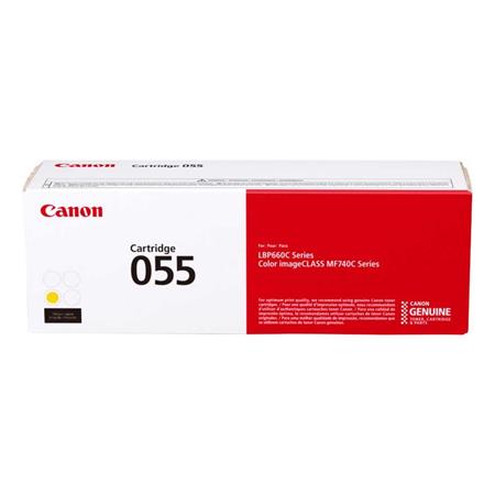 Canon Yellow 055 (3013C002) Original Standard Capacity Toner Cartridge