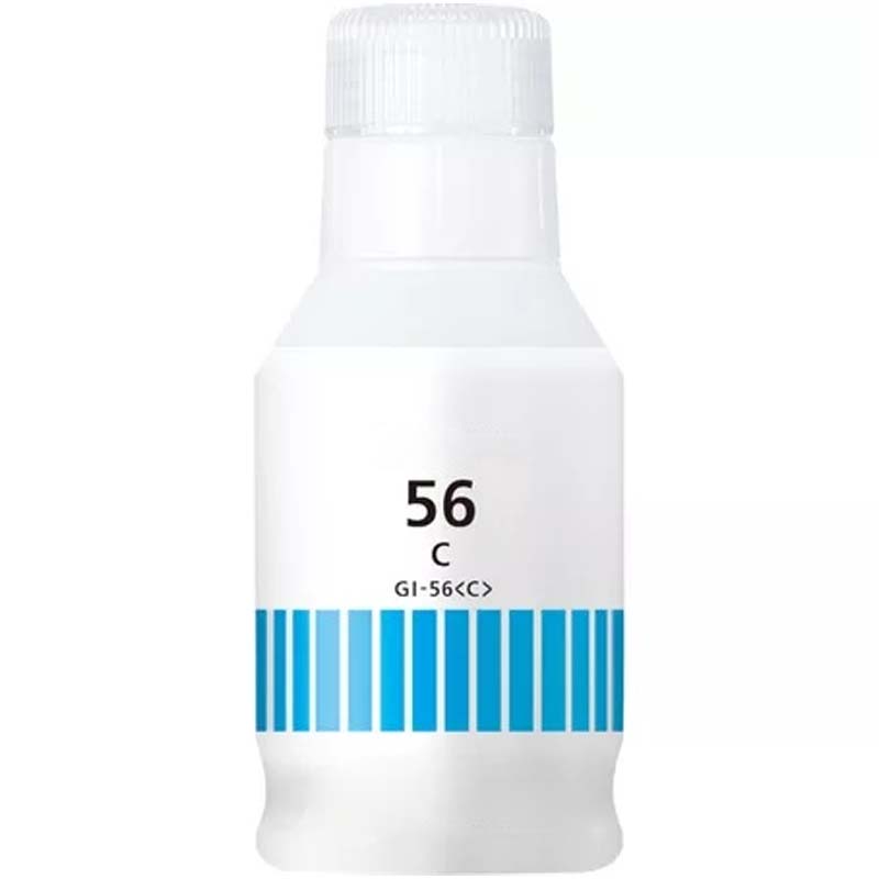 Printerinks Cyan Compatible Canon Gi-56C Ink Bottle (Replaces Canon 4430C001)
