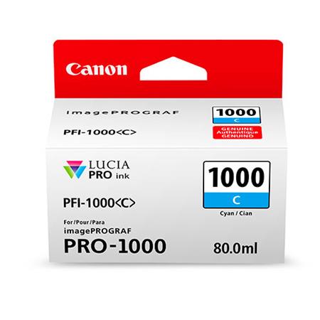 Canon Cyan Pfi-1000C Original Ink Cartridge