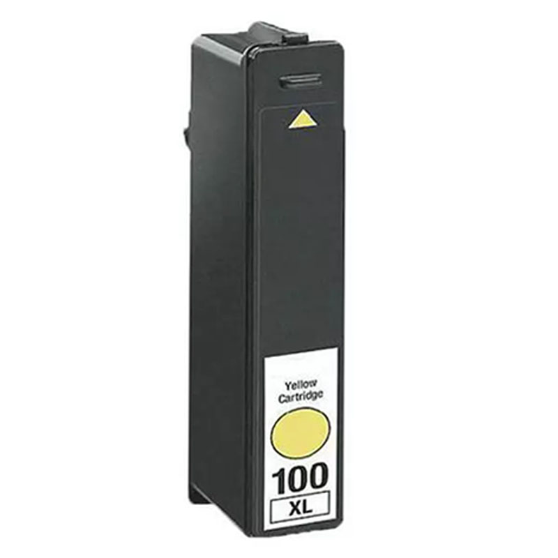 Printerinks Yellow Compatible Lexmark No.100xl Ink Cartridge (Replaces Lexmark 14N1071e)