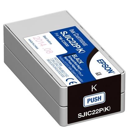 Epson Black C33s020601/Sji-C-22-P-(K) Ink Cartridge 33Ml For Tm - Image 8