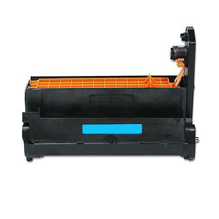 Printerinks Cyan Compatible Oki 43913807 Drum Cartridge