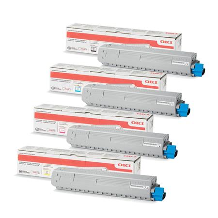 Ricoh Multicolor Im C5500 Printer Toner Cartridges (4 Pack) -842283 Multipack Original