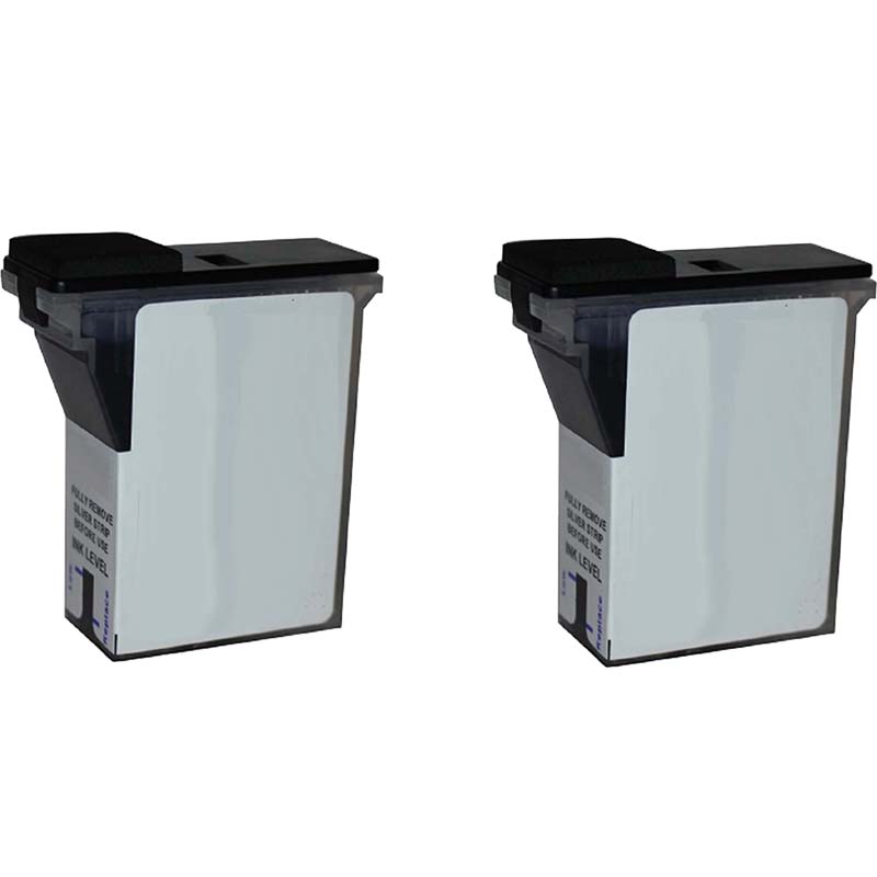 Printerinks Multicolor Compatible Pitney Bowes 797-0B Blue Ink Cartridges (2 Pack) Twin Pack