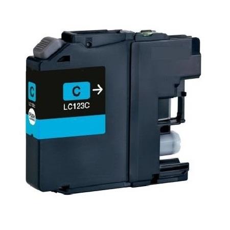 Printerinks Cyan Compatible Brother Lc123c Ink Cartridge