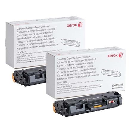 Xerox Multicolor B210 Printer Toner Cartridges (2 Pack) -106R04346 Multipack Original
