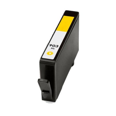 compatible yellow hp 903xl high capacity ink cartridge replaces hp t6m11ae