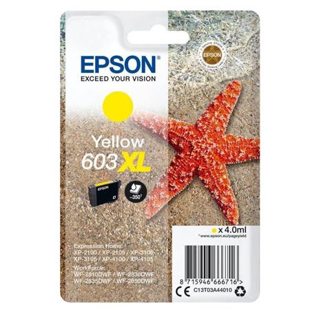 Original Epson 603XL High Capacity Yellow Ink Cartridge (C13T03A44010) - Image 18