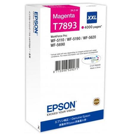 Epson Magenta 78 (T7893) Original Extra High Capacity Ink Cartridge